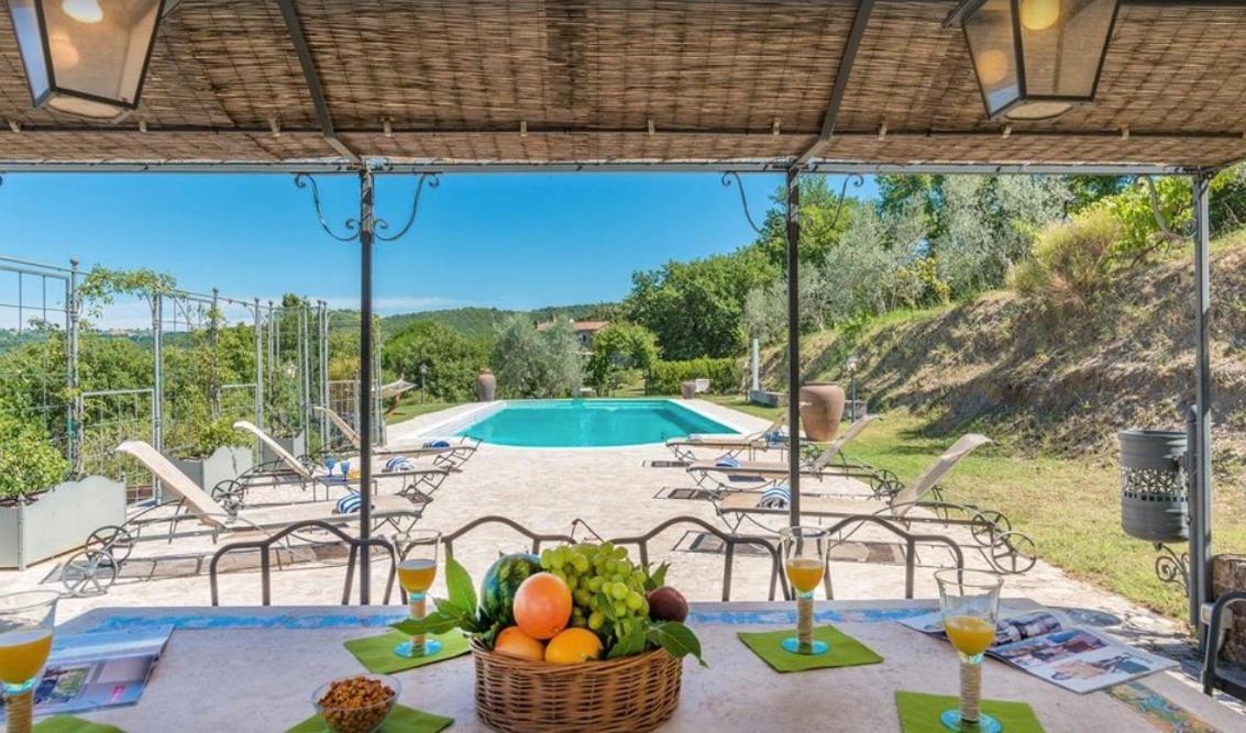 Exclusive Villa Parrano - Countryside With Pool Exterior foto